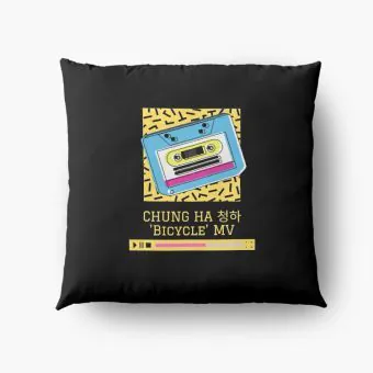 Chung Ha Throw Pillow Signature — Green Exclusive Ver.