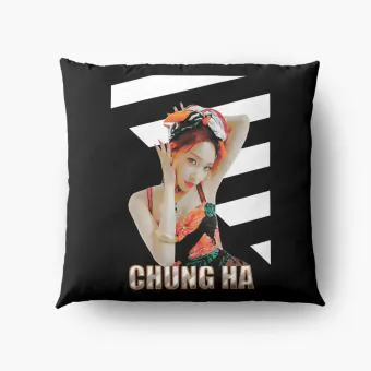 Chung Ha K pop Pillow Signature — Classic Ver.