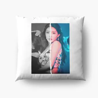 Chung Ha Throw Pillow Signature — Gold Classic Ver.