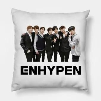 Enhypen Plush Pillow — Blue Stylish Ver.