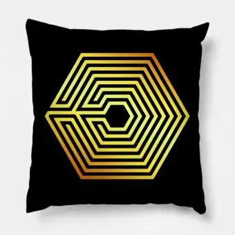 Exo Plush Pillow — Silver Classic Ver.