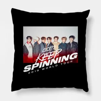 Got7 Throw Pillow — Blue Casual Ver.