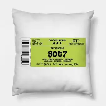 Got7 K pop Pillow — Purple Classic Ver.