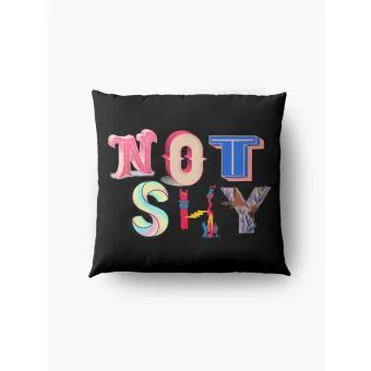 Itzy Plush Pillow — Purple Edition