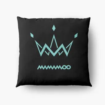 Mamamoo K pop Pillow Signature — White Classic Ver.