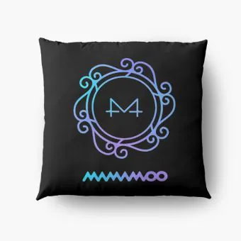 Mamamoo Throw Pillow Signature — Green Deluxe Ver.