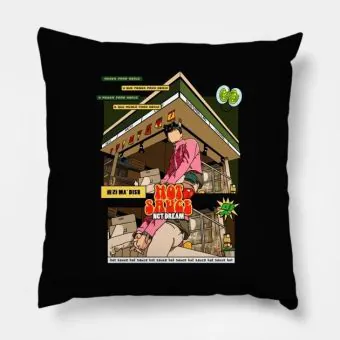 Nct Throw Pillow — Red Premium Ver.