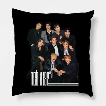 Nct Throw Pillow — Gold Edition