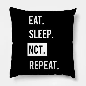 Nct Throw Pillow — Red Retro Ver.