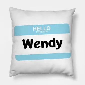 Red Velvet Plush Pillow My Bias (Velvet) — Green Edition