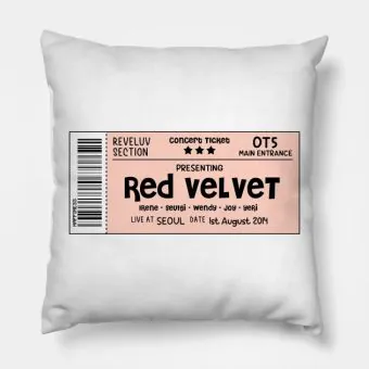 Red Velvet Cushion Signature (Velvet) — Red Edition