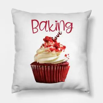 وسادة بلَش Red Velvet — إصدار "Cupcake" • قماش مخملي/بلش — Red Velvet Limited Edition