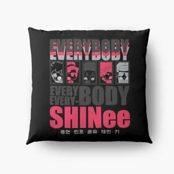 Shinee Plush Pillow Signature — Gold Classic Ver.