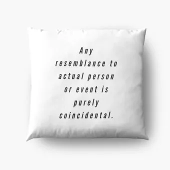 Shinee Throw Pillow Signature — Blue Retro Ver.