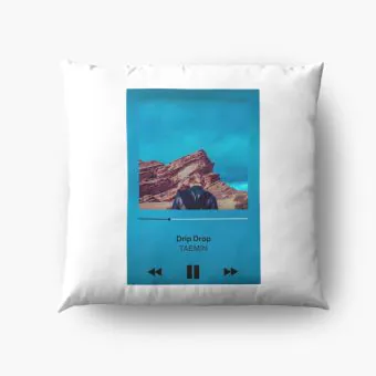 Shinee K pop Pillow Signature — Blue Edition