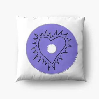 Shinee Throw Pillow Signature — Purple Edition