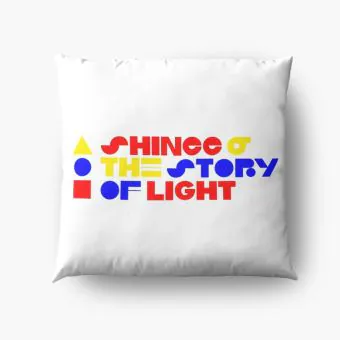 Shinee K pop Pillow Signature — Navy Stylish Ver.