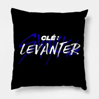 Stray Kids K pop Pillow CLE LEVANTER — Black Edition