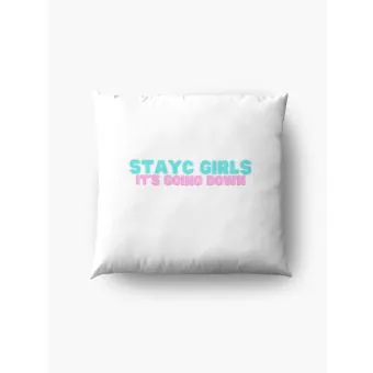 Stayc Throw Pillow — Black Deluxe Ver.