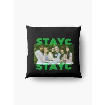 Stayc Throw Pillow — Gold Classic Ver.