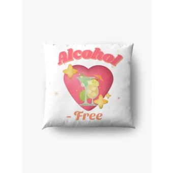 Twice Throw Pillow Alcohol Free — Navy Exclusive Ver.