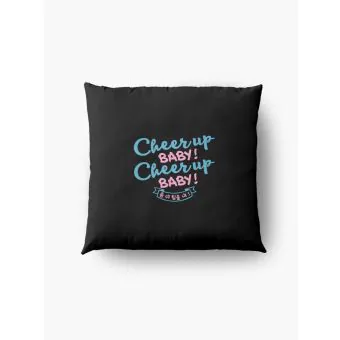 Twice Throw Pillow Cheer Up — Silver Classic Ver.