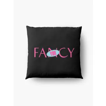 Twice Plush Pillow LOGO ARTWORK — Silver Premium Ver.