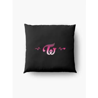 وسادة ديكور Twice — إصدار "HearthBeat" • شكل قلب — Twice Limited Edition