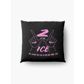 Twice Throw Pillow ARTWORK — Navy Limited Ver.
