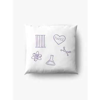 Twice Throw Pillow III — Purple Limited Ver.