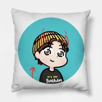 Txt Throw Pillow — Exclusive Ver.