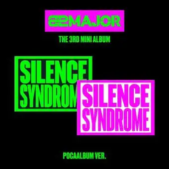 البوم اصلي النسخة العشوائية 82MAJOR 3rd SILENCE SYNDROME POCA Ver