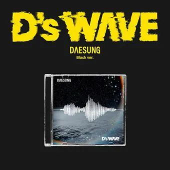 Official Album DAESUNG 1st Mini Album Ds WAVE Black Ver
