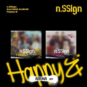 البوم اصلي nSSign 2nd MINI ALBUM Happy ABEMA 1 ver