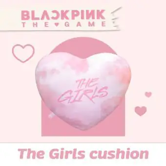 Official Product BLACKPINK THE GAME THE GIRLS CUSHION LIMITED