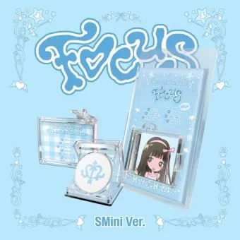 ألبوم Hearts2Hearts FOCUS — إصدار SMini SMART ALBUM النسخة العشوائية