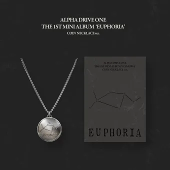 ALPHA DRIVE ONE — الميني ألبوم الأول EUPHORIA — Coin Necklace — إصدار محدود