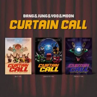 Official Album BANGJUNGYOOMOON 1st EP Album CURTAIN CALL 3CD Full Set