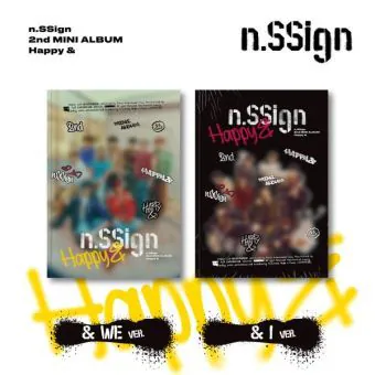 البوم اصلي النسخة الكاملة nSSign 2nd Happy WE ver I ver 2CD