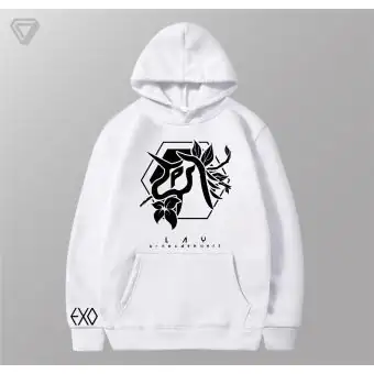 Exo Oversized Hoodie — Pink Retro Ver.