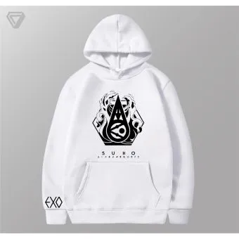 هودي أوفرسايز Exo — إصدار "EXO" — Exo Exclusive Design