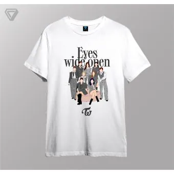 تيشيرت كيبوب Twice — إصدار "Twice" — Twice Premium Fabric