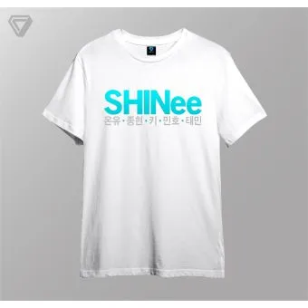 تيشيرت بطباعة Shinee — إصدار "Essential" — Shinee Limited Edition
