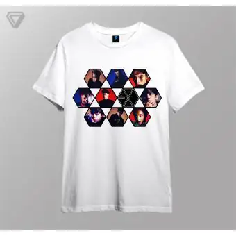 تيشيرت أوفرسايز Exo — إصدار "EXO" — Exo Limited Edition