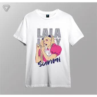 Sunmi Graphic Tee — Navy Collectible Ver.