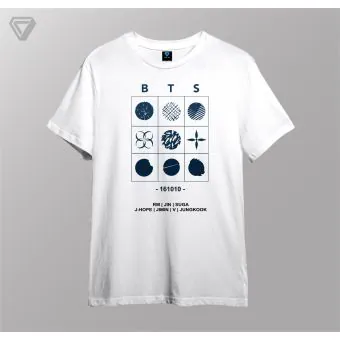 تيشيرت بطباعة Bts — إصدار "BTS" — Bts Limited Edition