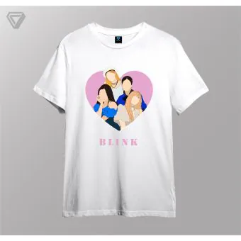 Black Pink Graphic Tee Group — Red Collectible Ver.