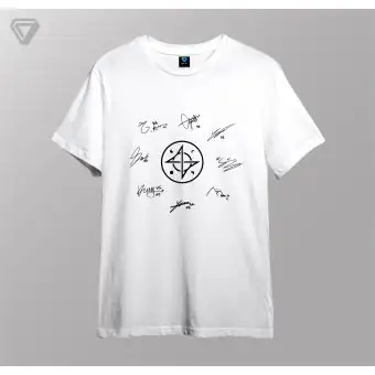 Ateez T shirt — Blue Collectible Ver.