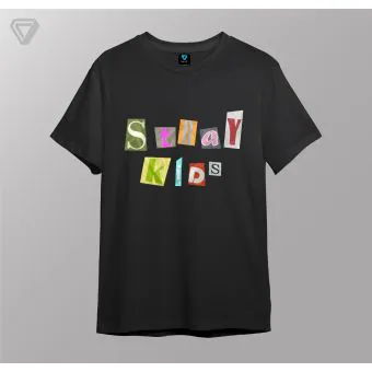 Stray Kids K pop T shirt — White Classic Ver.