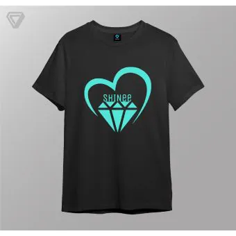 تيشيرت أوفرسايز Shinee — إصدار "Diamond Sky" — Shinee Limited Edition